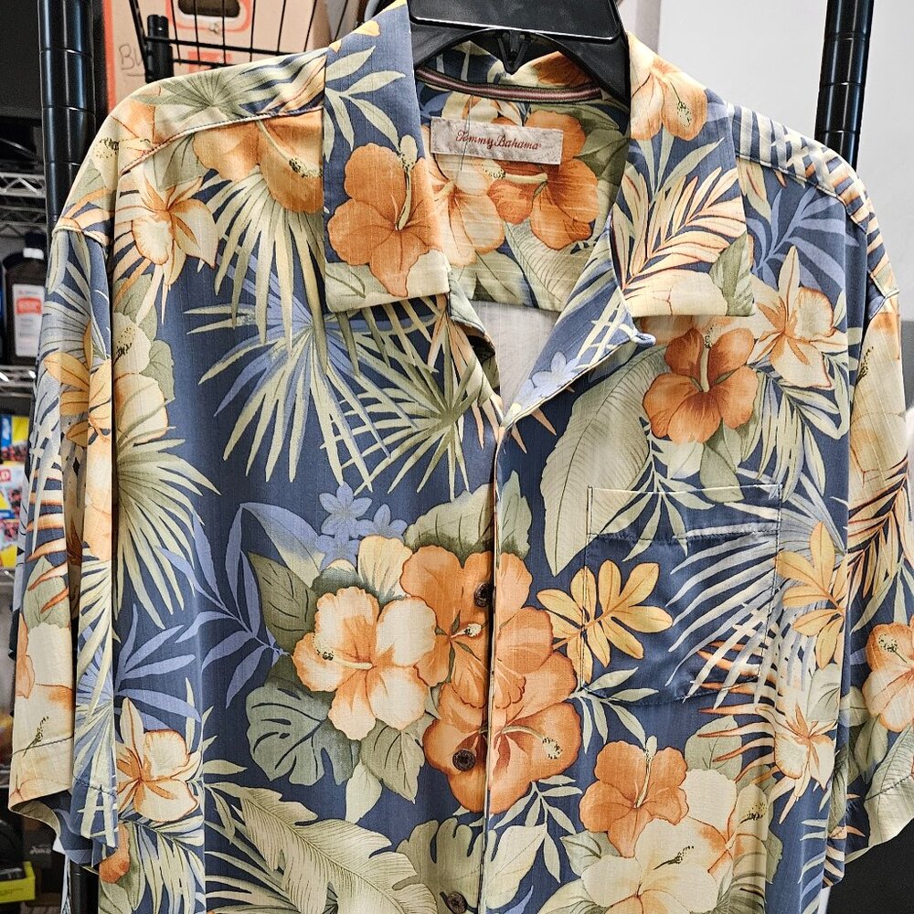 Mens Tommy Bahama Shirt Large